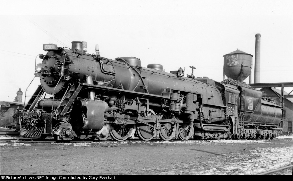 GTW 4-8-4 #6305 - Grand Trunk Western